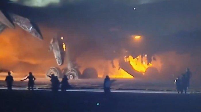 Kesaksian Penumpang Japan Airlines Sebelum Pesawat Terbakar: Kita Bisa Mati Jika Terlambat