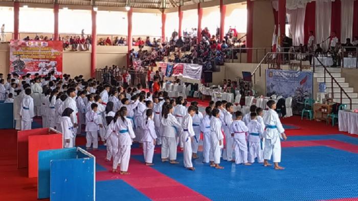 884 Karateka Ramaikan Kejuaraan Karate Dandim Cup 1306/Kota Palu di GBK