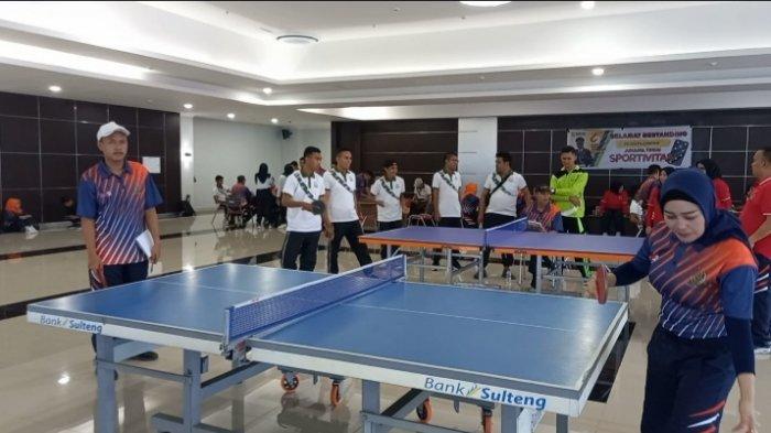 Kejati Sulteng Gelar Lomba Tenis Meja, Bulutangkis hingga Futsal