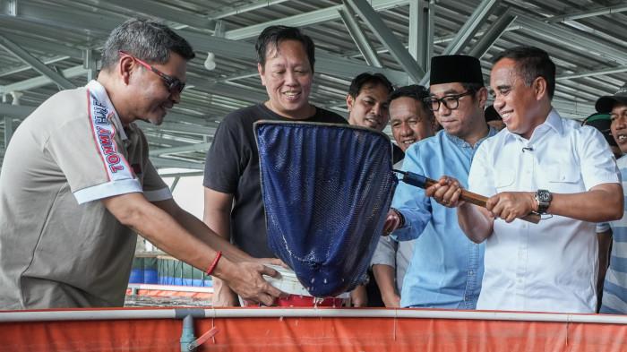 Salah satunya melalui kunjungan ke komplek budidaya ikan Nilan dan Sidak di Kampung Mpanau, Kecamatan Sigi Biromaru, Kabupaten Sigi, Jumat (16/01/2026).