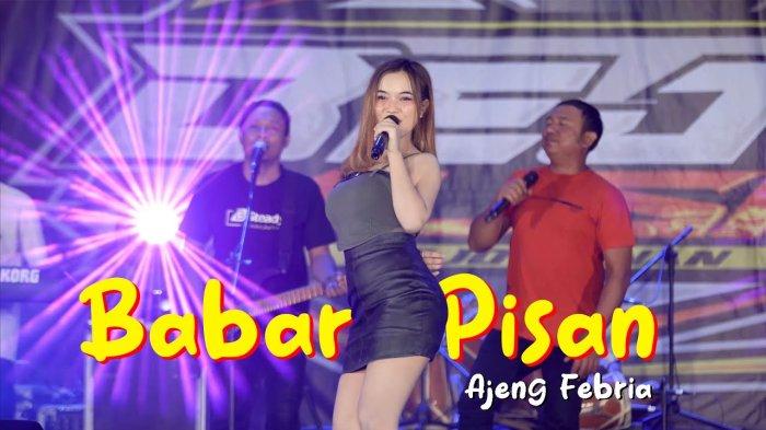 Musik Trending di Youtube! Ini Lirik Lagu Babar Pisan - Ajeng Febria