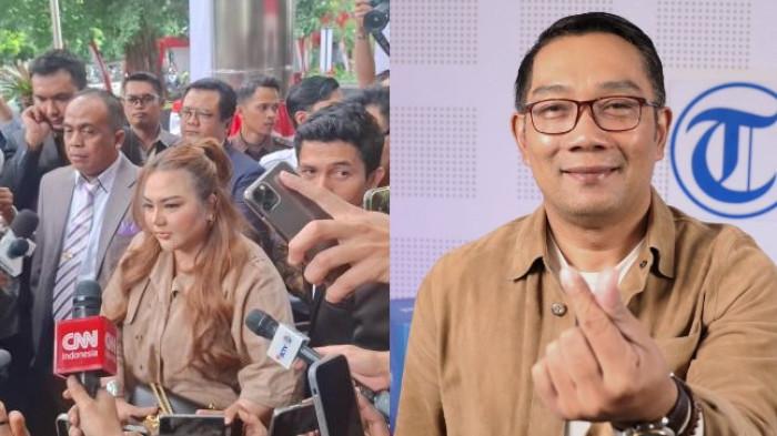 Lisa Mariana Tiba di Bareskrim Polri, Diperiksa sebagai Tersangka Atas Laporan Ridwan Kamil