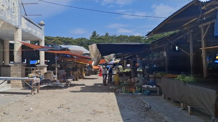 Pembeli Sepi, Penjual Sayur dan Campuran di Pasar Sentral Parigi Sulteng Tolak Relokasi