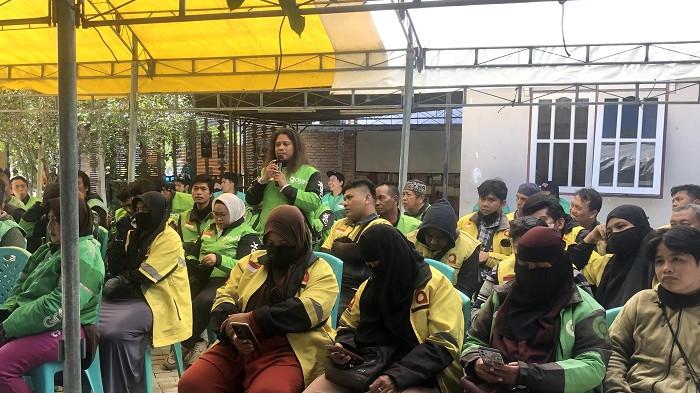 Reses di Talise, Rusman Ramli Serap Aspirasi Driver Ojol Soal Parkir Gratis hingga Status Pekerja