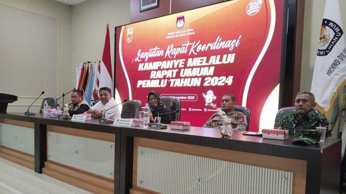 Kampanye melalui Rapat Umum Calon DPD Sulteng Akan Dikelompokkan Jadi 4 Zona