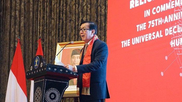 Menkumham Yasonna Laoly Tekankan Pentingnya Literasi Keagamaan Lintas Budaya