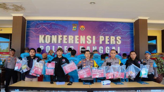 Polres Banggai Tangkap 18 Tersangka Narkoba Sepanjang Juli-September 2024