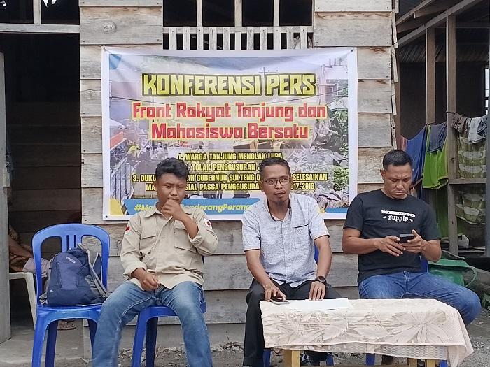 Front Rakyat Tanjung dan Mahasiswa Bersatu Tolak Eksekusi Lahan seperti 2017 dan 2018