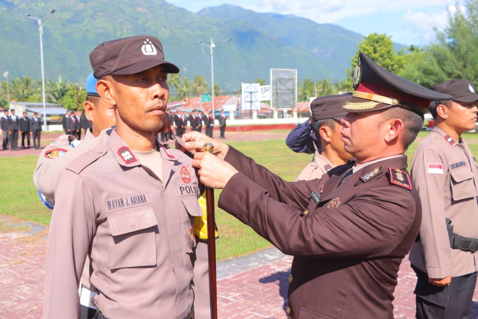 Kapolres Sigi Kukuhkan Jabatan Pamapta SPKT, Tegaskan Transformasi Pelayanan Lebih Responsif