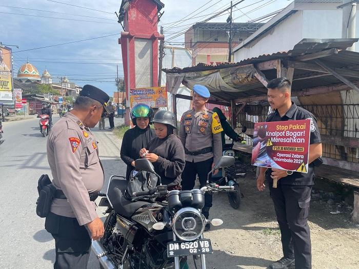 Angka Kecelakaan Turun 33 Persen Selama Operasi Zebra di Sigi