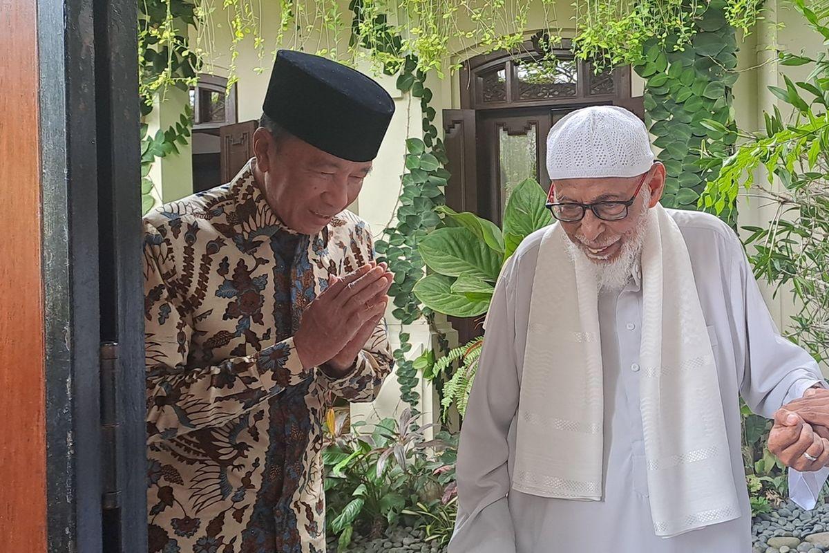 Abu Bakar Ba'asyir Temui Jokowi di Solo Selama 30 Menit, Ini Pesannya