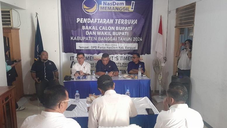 Berkas Lengkap, Calon Bupati Sulianti Murad Jadi Pendaftar Pertama di Partai Nasdem Banggai