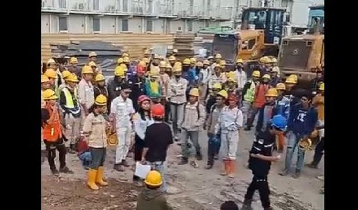 Bentrok Antarburuh Perusahaan Kontraktor di Desa Labota Morowali, Pemuda Asal Luwu Kena Tikam