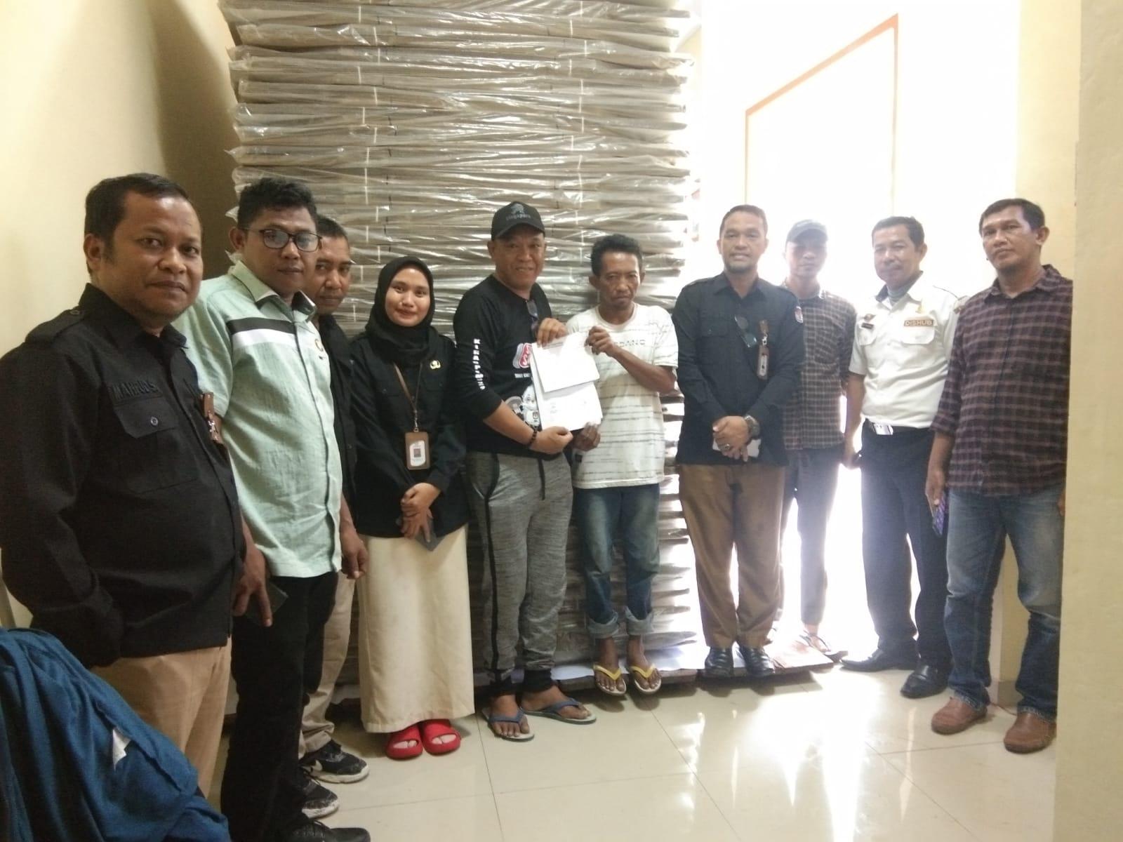 KPU Morowali Terima 2.044 Bilik Suara, Disimpan Sementara di Gudang