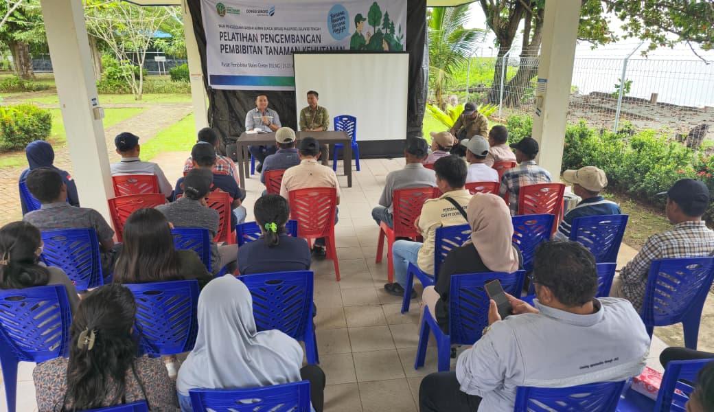 DSLNG Lestarikan Alam Sulawesi Tengah Melalui Program Pelatihan Pembibitan Kehutanan