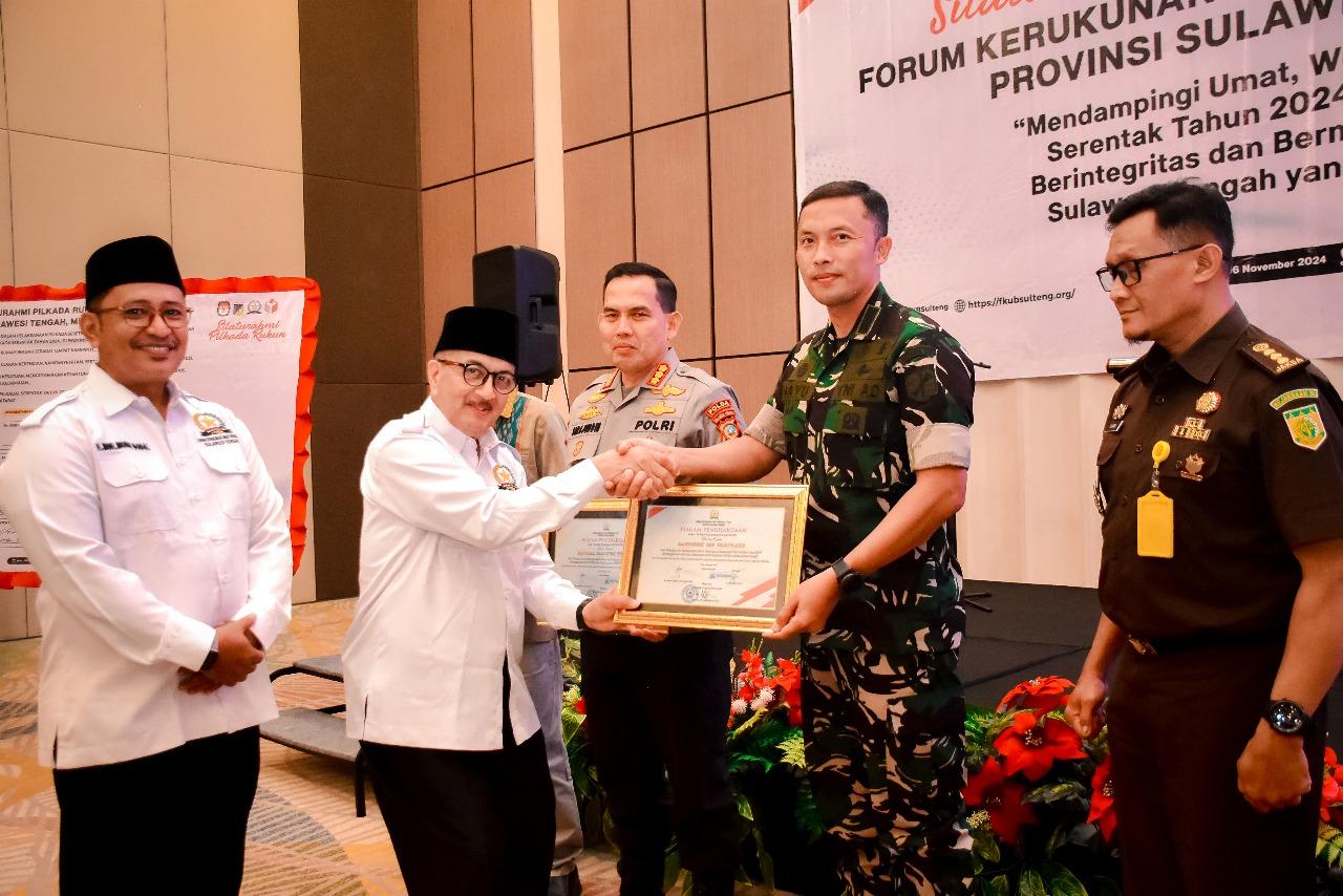 Kolonel Inf Ary Bayu Apresiasi FKUB Sulteng dalam Menjaga Kerukunan di Tengah Pilkada 2024