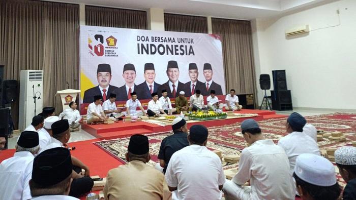 HUT ke-18 Partai Gerindra, Kader di Sulteng Gelar Zikir Bersama dan Santuni Anak Yatim