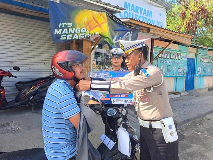 Hari Ke-12 Operasi Patuh 2025, Polres Banggai Gencarkan Edukasi Keselamatan