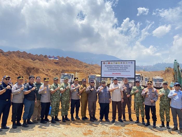 Pangdam XXIII/Palaka Wira Hadiri Penertiban Kawasan Hutan dan Penyegelan Tambang Ilegal Morowali