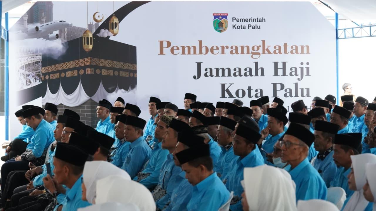 536 Jemaah Calon Haji Kota Palu Siap Diberangkatkan, 14 Petugas Ikut Mendampingi