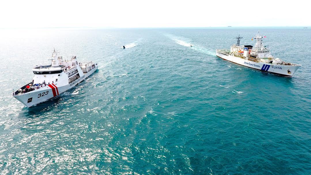 Kapal Coast Guard Bakamla RI Bakal Warawiri di Laut Morowali Sulteng