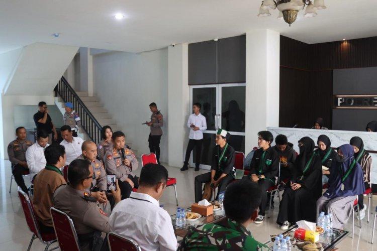 Kapolres Morowali Apresiasi Dialog Damai HMI MPO Terkait Kasus Ojol dan Aksi Anarkis