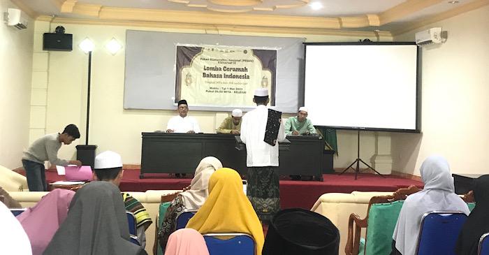 20 Peserta Ikuti Lomba Ceramah dalam Rangka Festival Raodhah 2023