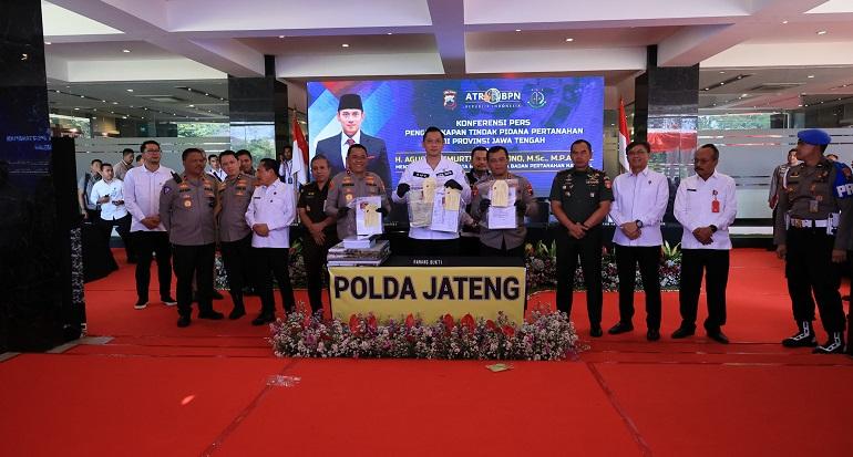 Menteri AHY Gebuk Mafia Tanah di Grobogan dan Semarang, Selamatkan Kerugian Negara Rp3,41 Triliun