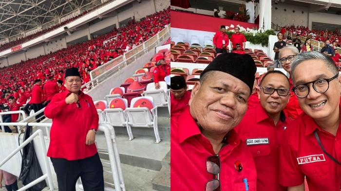 Muharram Nurdin Bareng 116 Kader PDIP Sulteng Padati GBK di Puncak Bulan Bung Karno