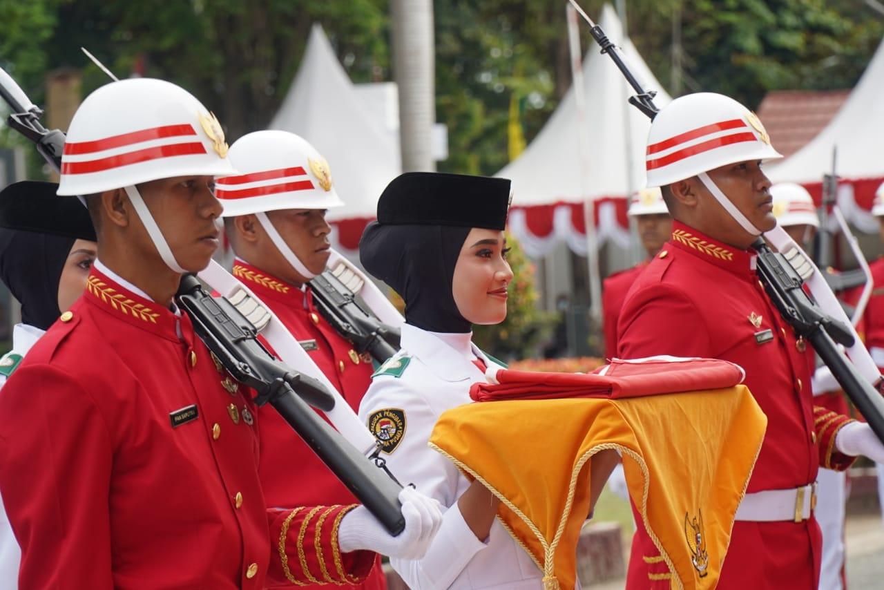 Sosok Nayla Salsabila Saharuddin, Paskibraka Pembawa Baki pada Upacara HUT RI di Sulteng