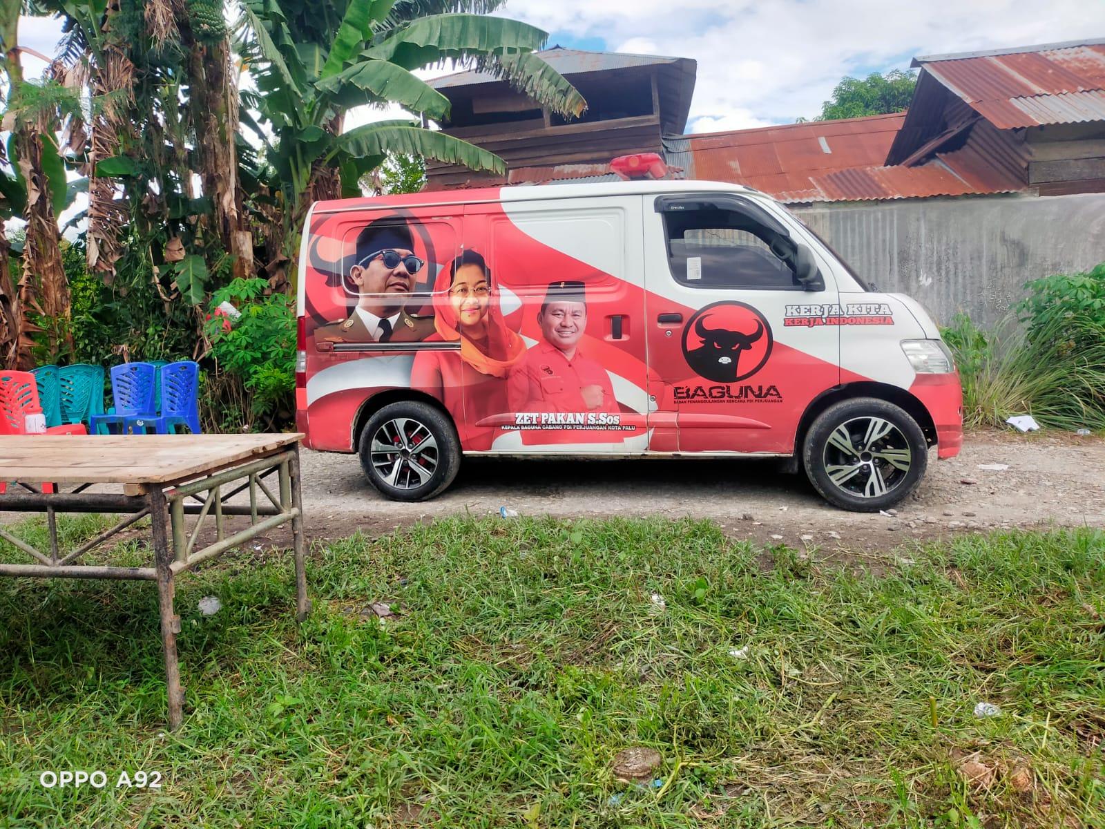 PDIP Sulawesi Tengah Aktifkan Ambulans Baguna hingga Tingkat Kabupaten