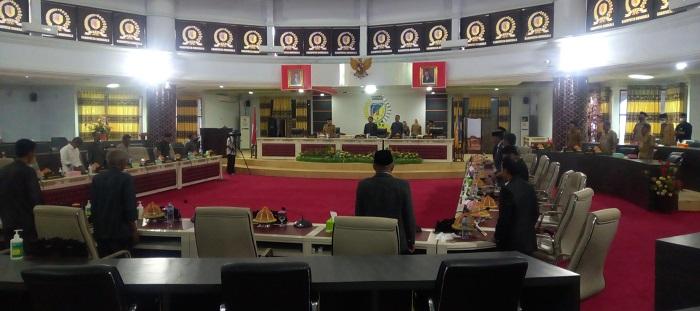 Rapat Paripurna Bahas LHP BPK, Pansus I DPRD Donggala Minta Perpanjangan Waktu 7 Hari