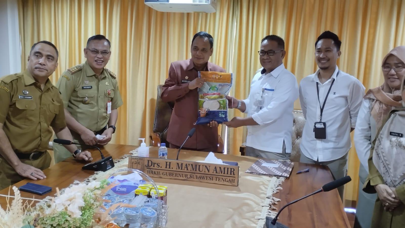 Pemprov Sulteng dan Bulog Perpanjang Kerjasama Pengadaan-Penyaluran Beras ASN