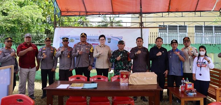 Unsur Forkopimda Poso Cek Kesiapan Pos Permainan Arus Mudik Lebaran di Bumi Sintuwu Maroso