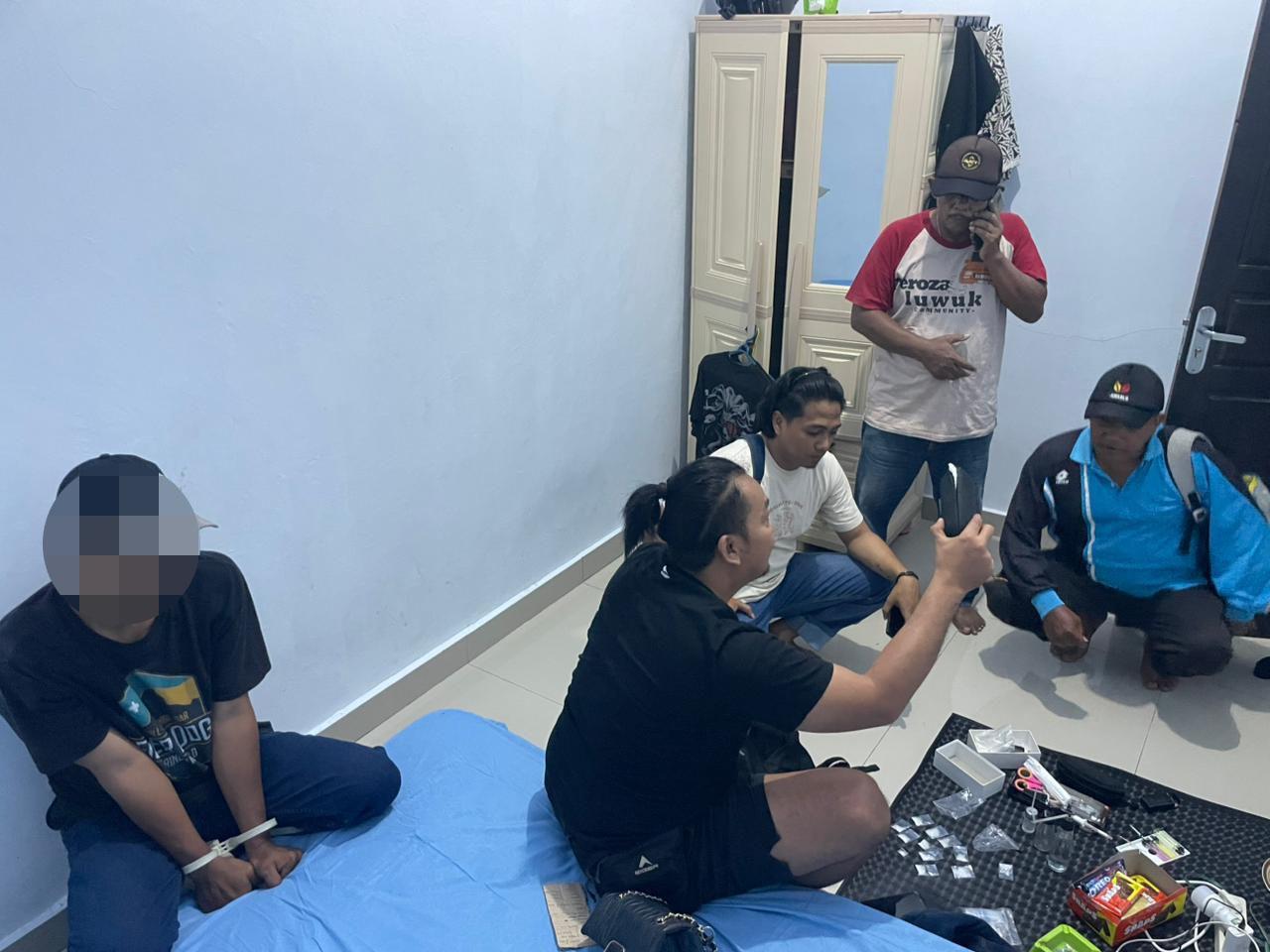 Terduga Kurir Sabu Jaringan