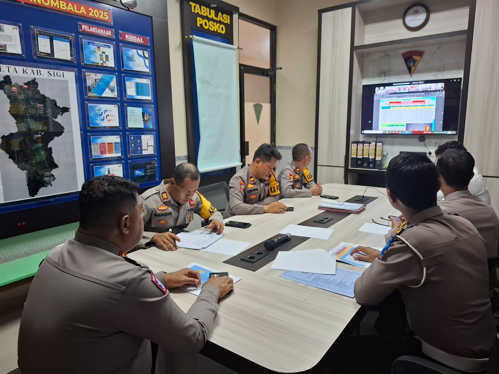 Kasat Lantas Polres Sigi Apresiasi Personel, Ajak Warga Tertib Berlalu Lintas