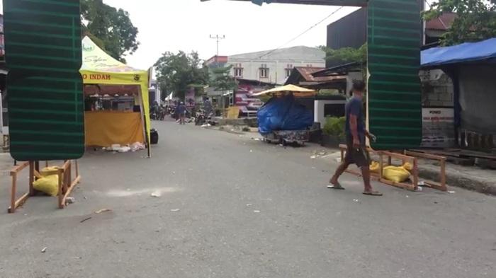 Hari Terakhir Lebaran Mandura, Sampah Berserakan di Kampung Baru Palu