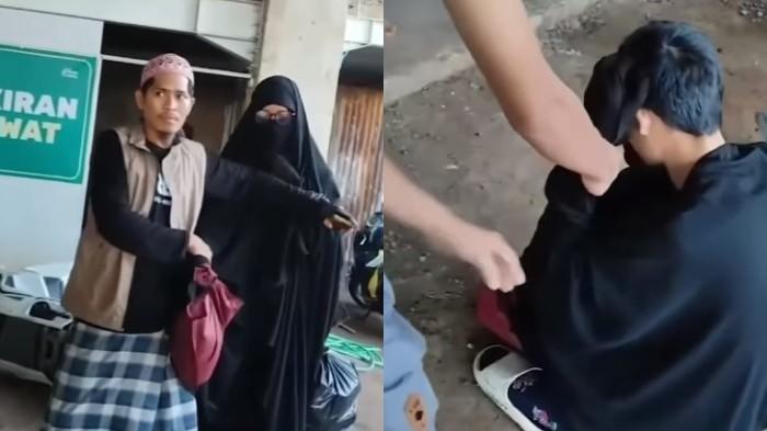 Pria Menyamar Jadi Perempuan Bercadar di Masjid, Identitas Terungkap karena Tak Jawab Salam