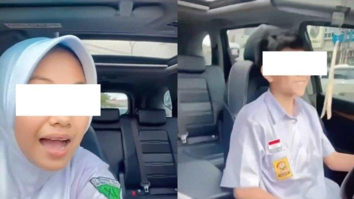 VIRAL Bocah SMP Nyetir Mobil Ngaku Bukan Anak Pejabat: Kami Anak Buruh, Bukan Orang Kaya