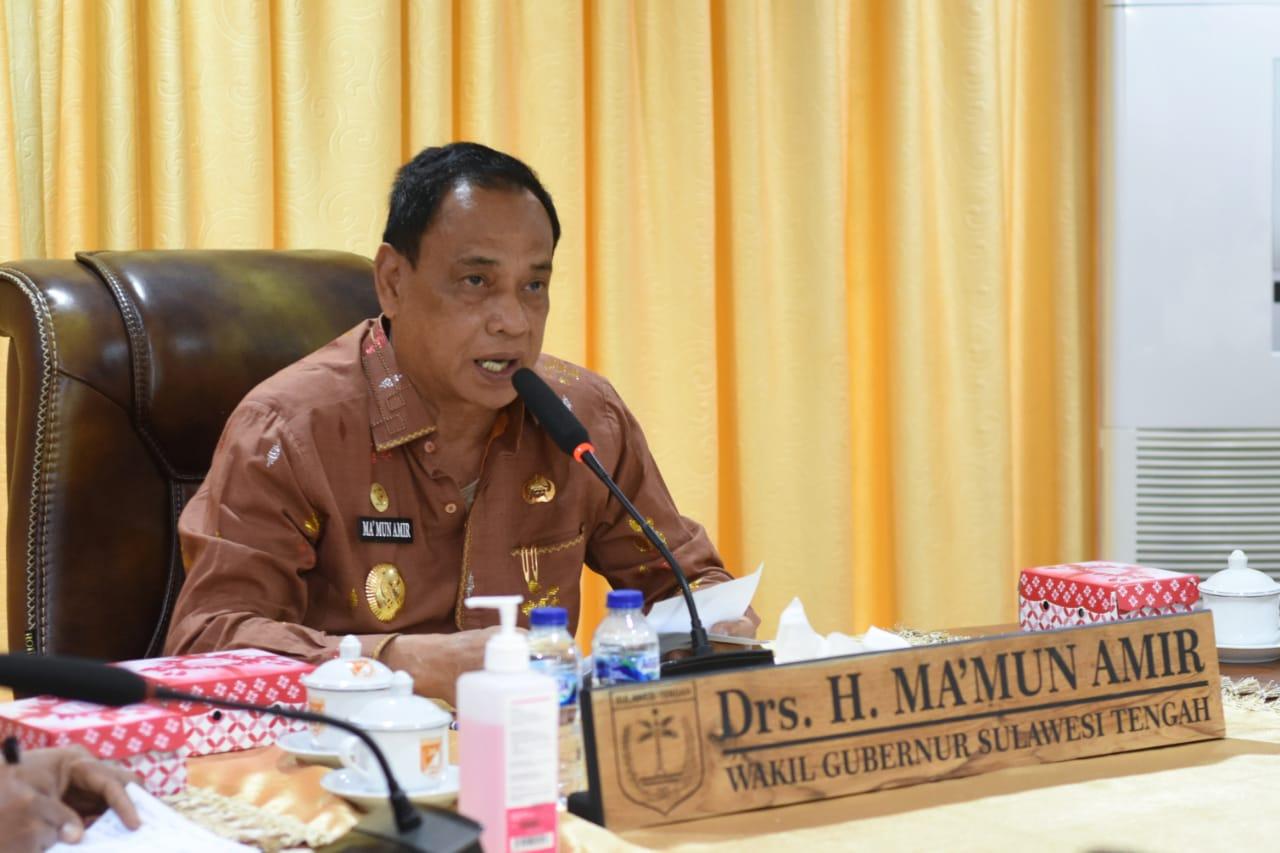 Wagub Buka Virtual Assessment Smart Governance untuk Pejabat Pengawas Pemprov Sulteng