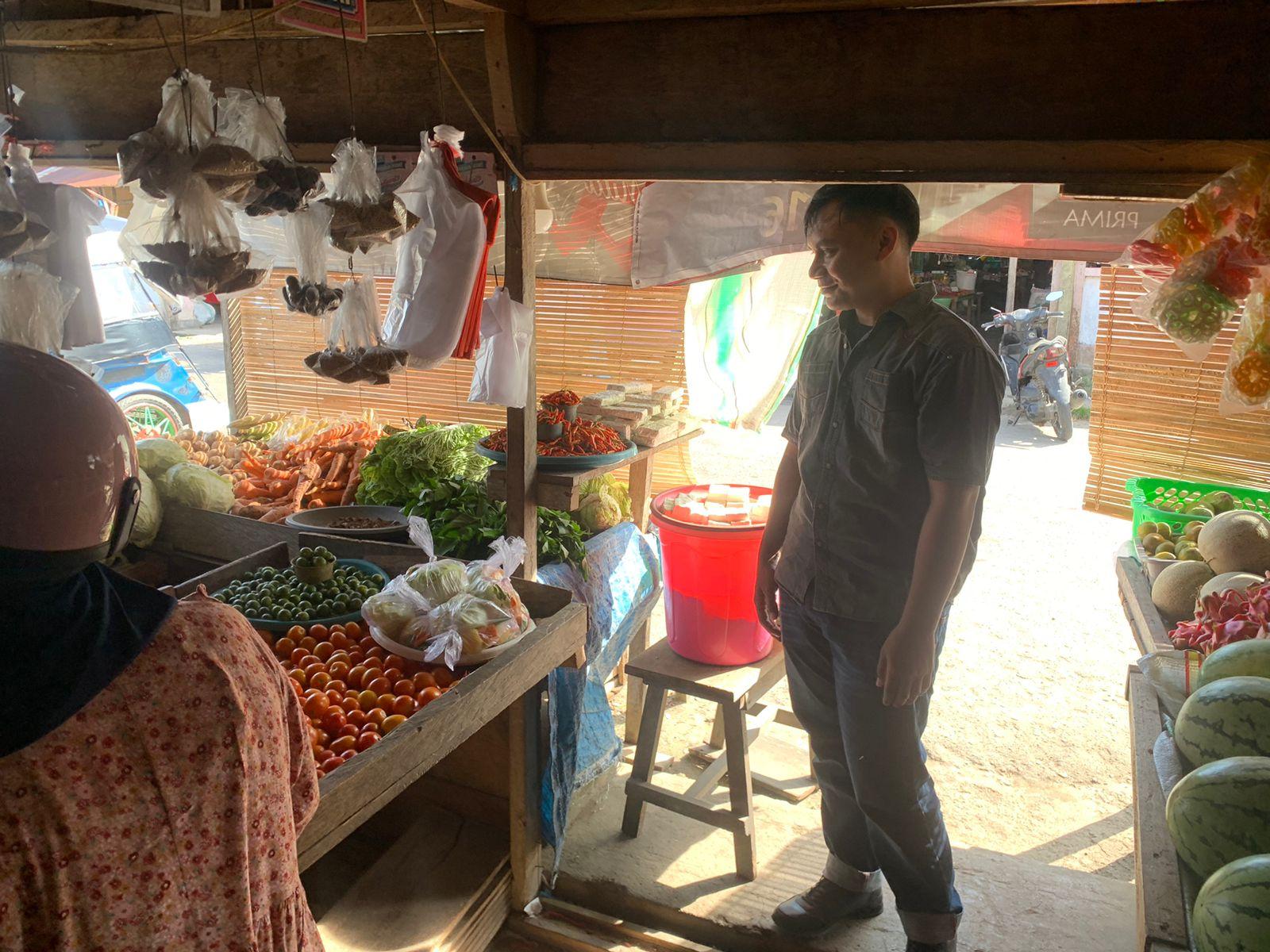 Pengecekan Harga Pangan di Banggai Laut, Cabai Rawit Tembus Rp50.000/kg