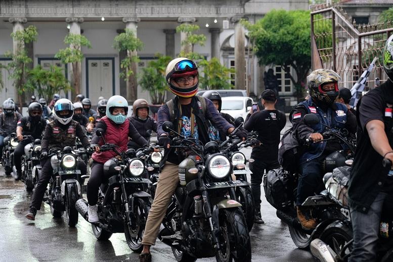 Kumpul Bersama di Munas XSR Brotherhood Indonesia, Yamaha Apresiasi Bikers XSR 155
