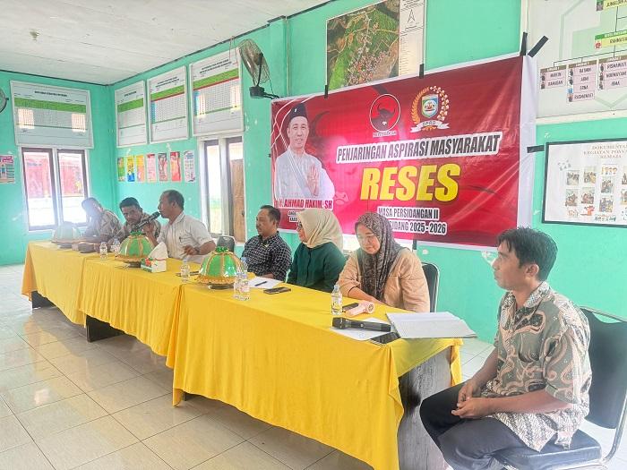 Reses di Desa Tangofa, Ahmad Hakim Tampung Usulan Jalan Aspal dan Renovasi Dermaga