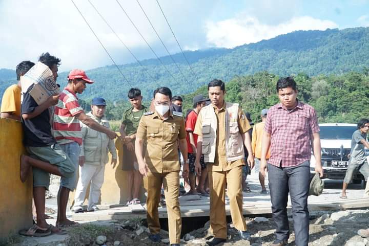 Bupati Sigi Instruksikan Dinsos dan Camat Gumbasa Data Warga Korban Banjir Desa Pakuli Utara