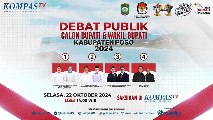 KPU Libatkan 11 Panelis Guna Mengarsiteki Jalannya Debat Publik Perdana Poso 2024, Berikut Profilnya