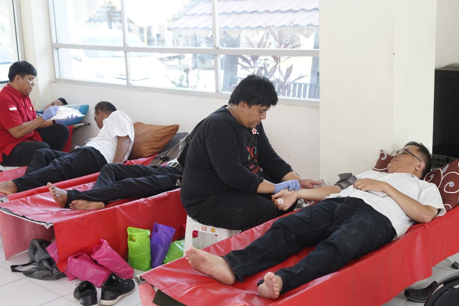 Rangkaian HAB ke-79, UIN Datokarama Gelar Donor Darah Untuk Kemanusiaan
