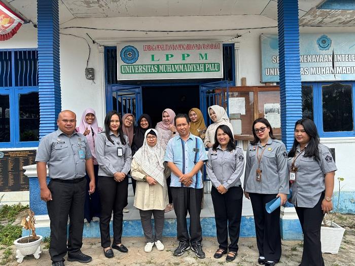 Kemenkum Sulteng Jemput Bola Layanan Hak Cipta di Universitas Muhammadiyah Palu