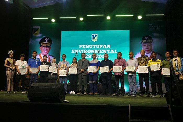 Jadi Sponsor Environmental Fest 2025, DSLNG Dapat Apresiasi DLH Sulteng