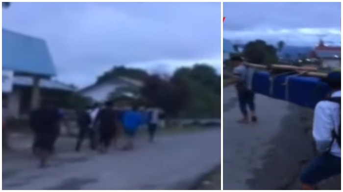 Tak Mampu Bayar Tiket Pesawat, Warga Luwu Utara Angkut Jenazah Sambil Berjalan Kaki Sejauh 60 Km