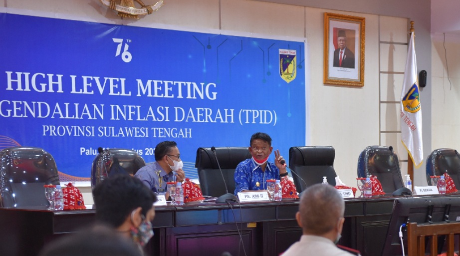 Gubernur Buka HLM TPID Sulteng: Semoga Inflasi ke Depan Tetap Terkendali